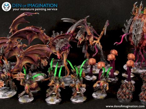 Tyranids Hive Fleet Titan by DEN of IMAGINATION