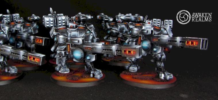 Tau XV88 Broadsides by Awaken Realms