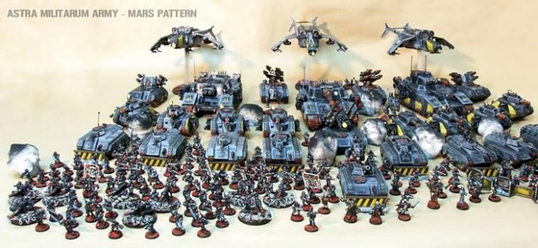 Massive Astra Militarum ( Imperial Guard ) Army by Pish Posh Studio