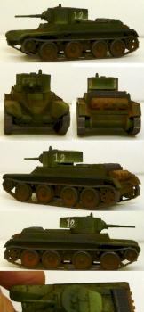 Bt-5 Soviet light tank by Jenyai