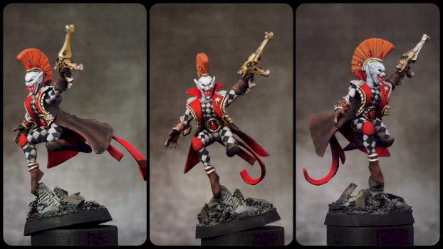 Harlequin Troup Master by Brunetz Miniaz