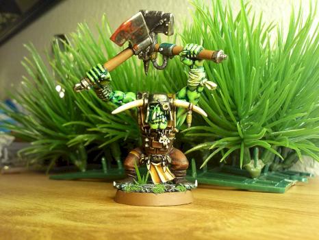 Ork Nob by anustart