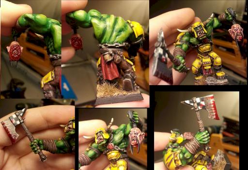 Orc Warboss Details by Diceslice