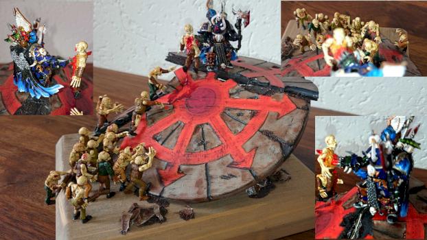 Chaos Lord vs Zombiesd by Marvin42