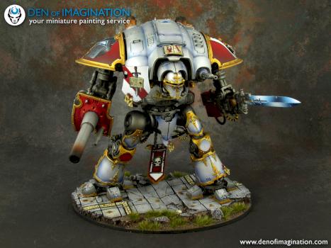 Grey Knight Imperial Knight by DEN of IMAGINATION
