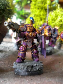 Emperors Children Boarding Marine Sergeant by Talyras