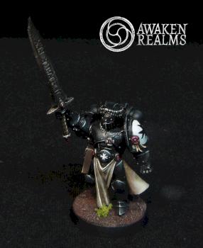 Space Marines Black Templars Emperor's Champion (Sigismund) by Awaken Realms