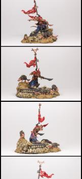 Skaven Warlord scene by gordysane