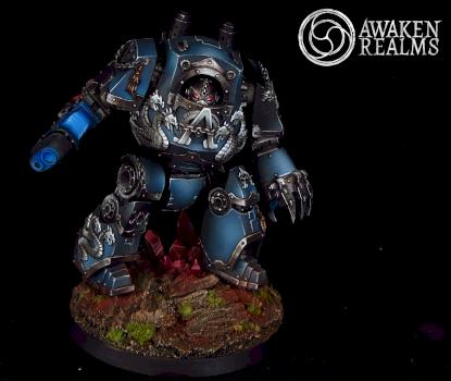 Alpha Legion Contemptor Dreadnought by Awaken Realms