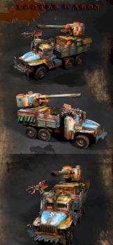 Converted Ork looted wagon 1 by Gruumsh