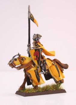 Mounted Grail Knight by birkwood