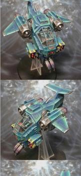Space Marine Stormtalon Gunship by HellBase1