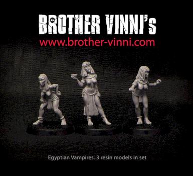 Egyptian Female Vampires by Brother Vinni