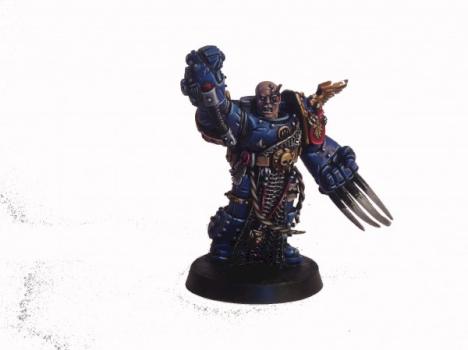 work in progress,ultramarines master by miniatureheaven