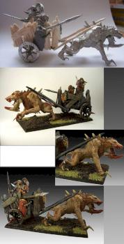Beastmen chariot by Terecius