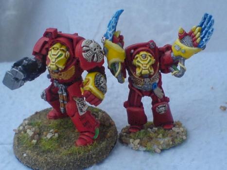 my 2 termies by justicar gittonez