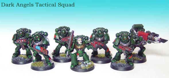 Dark Angels Tactical Squad by Mr.HO