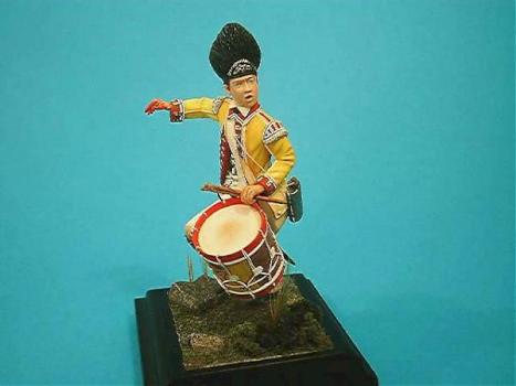 Drummer Boy Xth Regiment of Foot American War of Independance 1775 by iceman1965