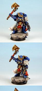 Warhammer 40K Ultramarines Honor Guard by rene