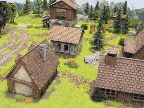 Windmill,  baker and farm by Dirk