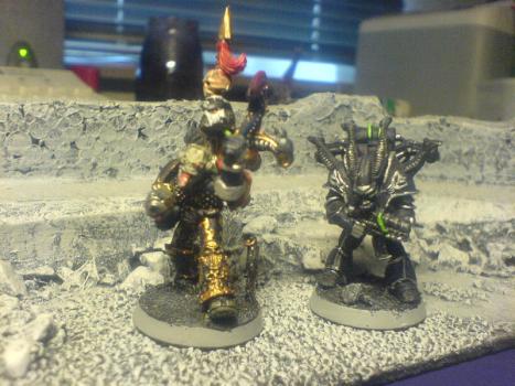 Champ and old Khorne Berzerker by terrikk