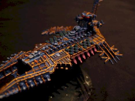 Battlefleet Gothic Inferno Battleship by Djevel