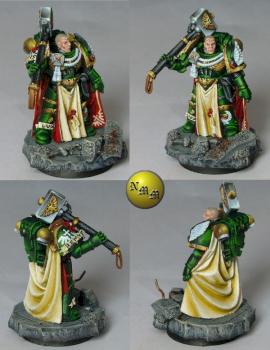 Dark Angel Chapter Master of the Fleet by nels0nmac