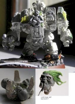 WIP Legion of the Damned Dreadnought by Scoti17