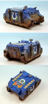 Warhammer 40K Ultramarines Rhino by rene