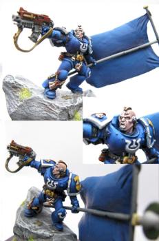 Ultramarines Tyranid Veteran by dont be ss