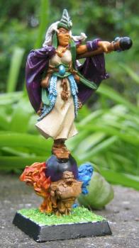 High Elf Sorceress by StephanDahl