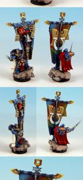 Warhammer 40K Ultramarines Honor Guard Standard by rene