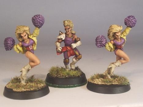 Blood Bowl team The Elfheim Eagles by cornishmikey