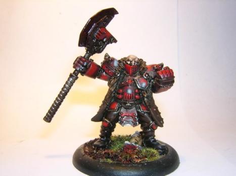 The Butcher of Khardov, Khador Warcaster by Manx
