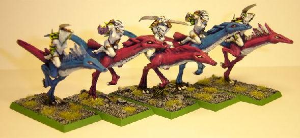 Cult of slaanesh demonette on steed by sirus80