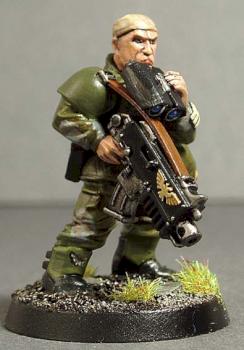 Imperial Guard Veteran Sergeant by hagennz
