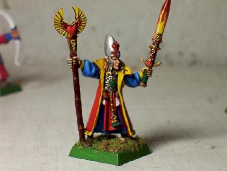High Elf Sorcerer by bigevilrobot