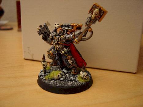 space wolves wolf priest by wolfen lord