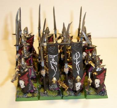 Dark elf spearmen by sirus80