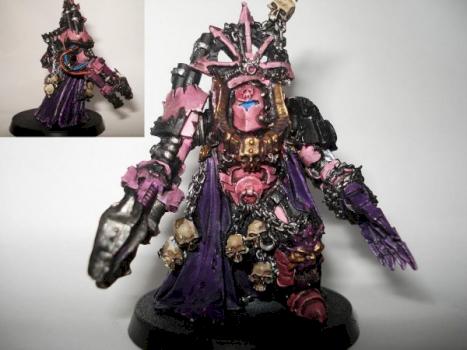 Chaos Lord in Terminator armor by Warhams