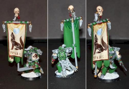 Wolf Guard Standardbearer by Son of the Dragon