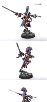 eldar harlequin troupe master by aurelio
