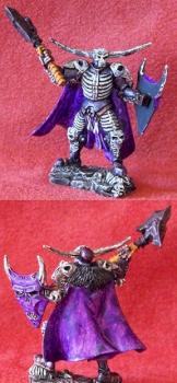 Evil Warrior in Bone Armor by Blackthorn Rictus