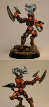 Dark Eldar Wych by porkchopexpress