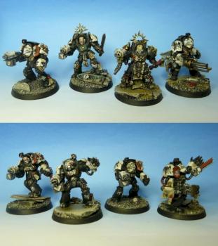 Raven guard terminator squad by RAFF