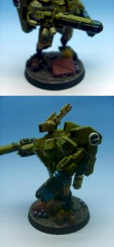 XV 8 Crisis battle suit by Kaptein