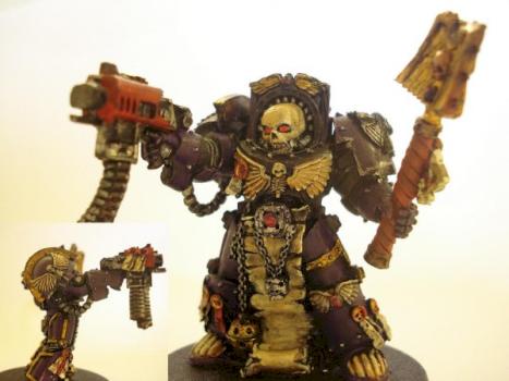 Space Marine Chaplain in Terminator Armor by Warhams