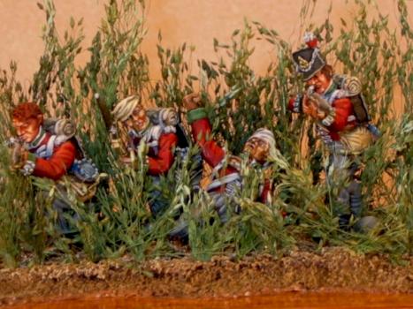 25mm Lincolnshires at Quatre Bras- Front Rank by hmslouie