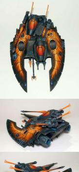 Eldar Falcon (Fire Dragons transport) by ZHaDum