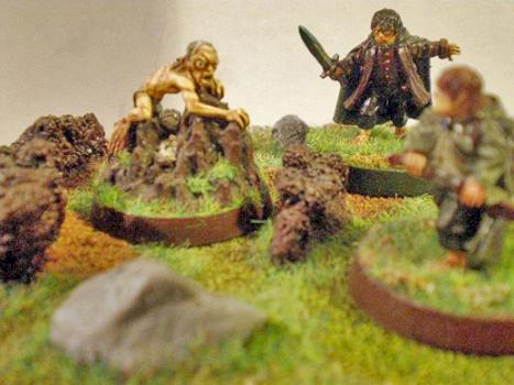 Frodo versus Gollum by ssimone02